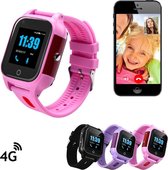 Wonlex - GPS horloge kind - smartwatch voor kinderen - VideoBellen - 4G NEXT aqua Wifi SOS videobellen Roze [IP67 waterdicht] incl. SIM-kaart