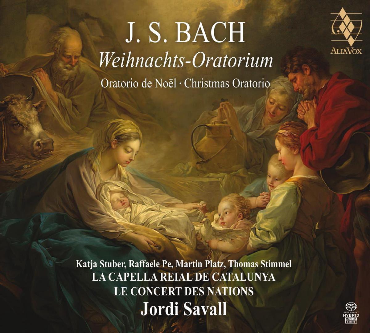 Le Concert Des Nations Jordi Savall - Christmas Oratorio (2 SACD)