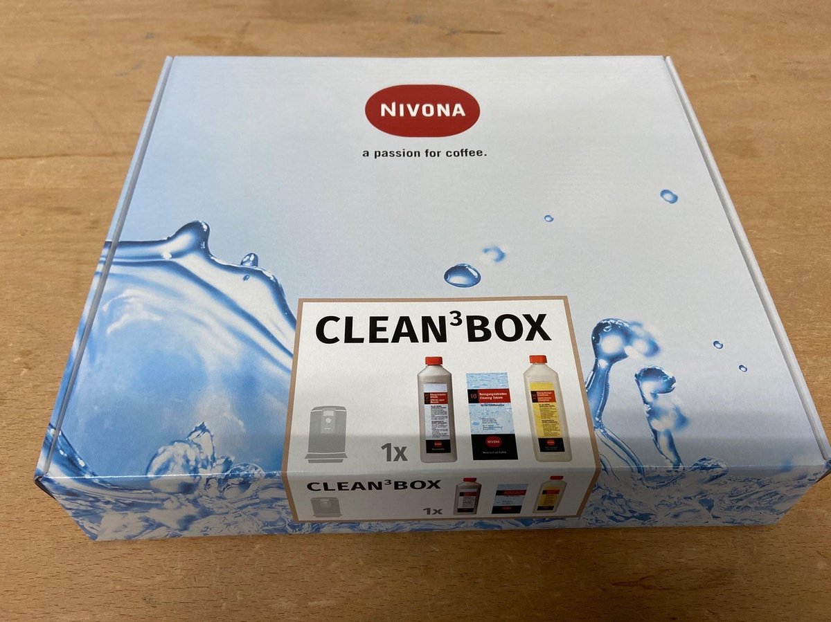 Nivona Cleanbox - Reinigingsset - reinigingstabletten + melkreiniger + ontkalker — afbeelding 2