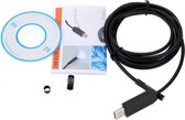 2 meter USB endoscoop Ø 7 mm met LED