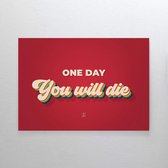 Walljar  - One Day - Muurdecoratie - Canvas schilderij