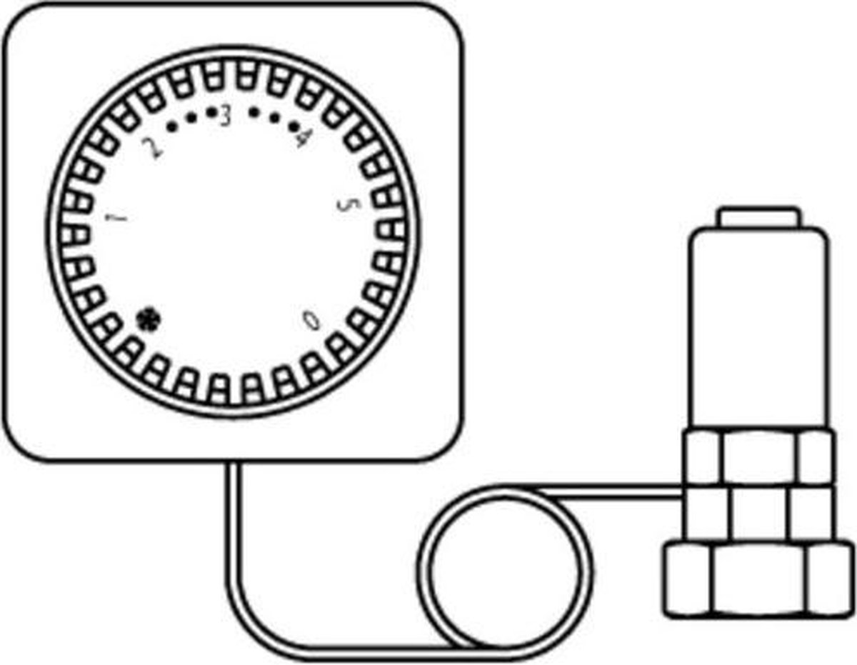 Oventrop OV Termostato Uni SH Cromato - Acquista Su - Foto 3