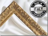 Miroir Antonio Napoli Goud Taille extérieure 116x177cm