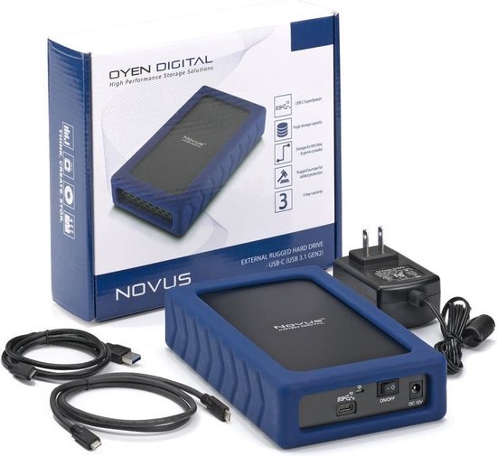 Oyen Digital Novus USB-C HDD - 8TB van Merkloos — afbeelding 4
