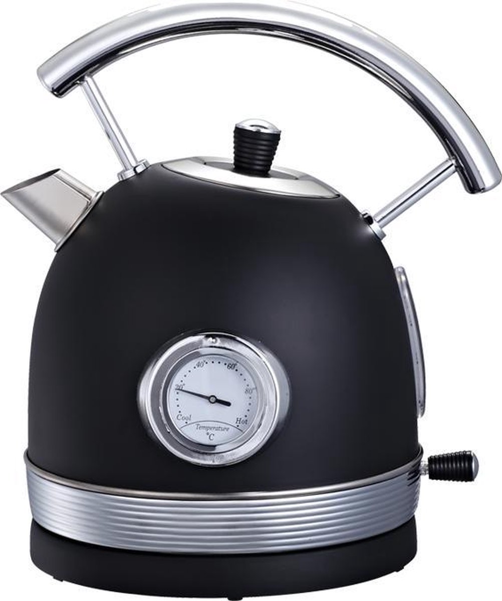 bouilloire rétro 3 litres cuisinière en acier inoxydable BVHOTO Bouilloire à sifflet pour cuisinière bouilloire à induction gaz électrique