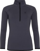 LXURY Dames Sportvest Maat M - Sport Trui - Halve Rits - Grijs - Sportkleding