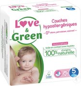 Love & Green EcoGelabelde En Hypoallergene Lagen T5 40 Stuk
