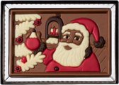 Weible chocolade giftbox Kerstman - 8 x 12cm