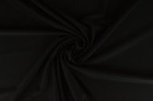 Lycra stof - Zwart - 10 meter