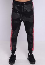 Conflict Trackpants Camo Black