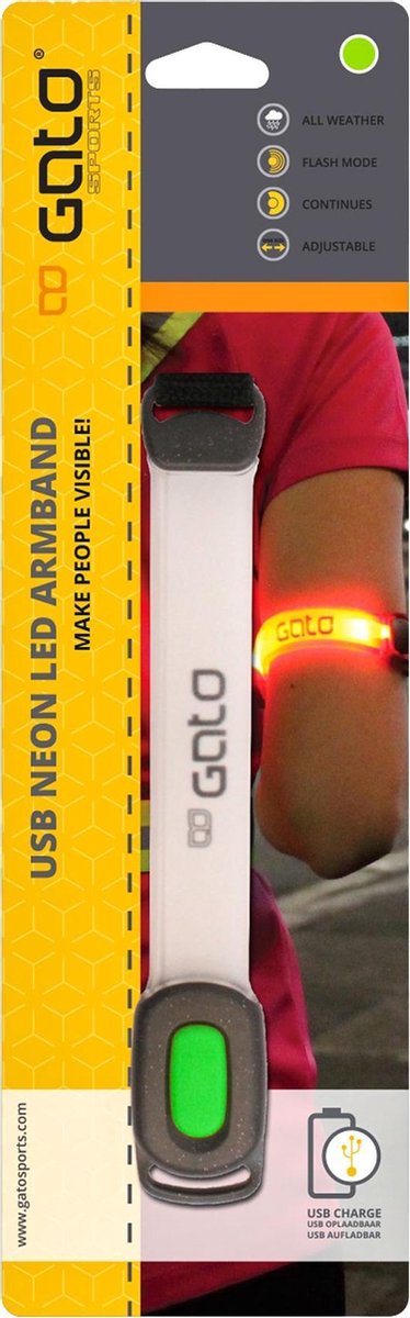 Gato Neon Brassard lumineux LED USB - AW23