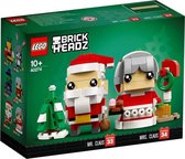 LEGO BrickHeadz™ 40274 Kerstman en kerstvrouw