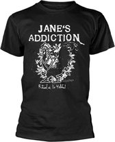 Jane's Addiction Heren Tshirt -M- Rooster Zwart