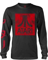 Atari Longsleeve shirt -M- Box Logo Zwart
