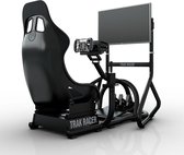 TRAK RACER FREESTANDING SINGLE MONITOR STAND - UP TO 80" DISPLAY