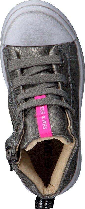 Shoesme Meisjes Hoge sneakers Sh20w020 - Zilver - Maat 29 | bol.com
