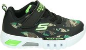 Skechers Camo Rondler Jongens Sneaker - Zwart multi - Maat 26