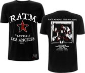 Rage Against The Machine Heren Tshirt -XL- Battle Star