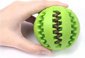 Interactieve voerbal puppy en kat groen 5 cm