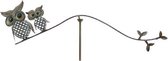 windsculpture uil blauw