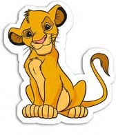 Disney Kussen Lion King Jongens 35 Cm Polyester Geel/oranje