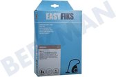 Easyfiks R16 stofzuigerzakken geschikt voor Rowenta - RB01-33 - 8 Stuks