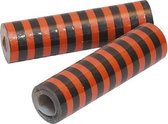 serpentine Halloween 4 meter oranje/zwart Papier