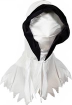 Witbaard Masker/kap Beul Polyester Wit/paars One-size