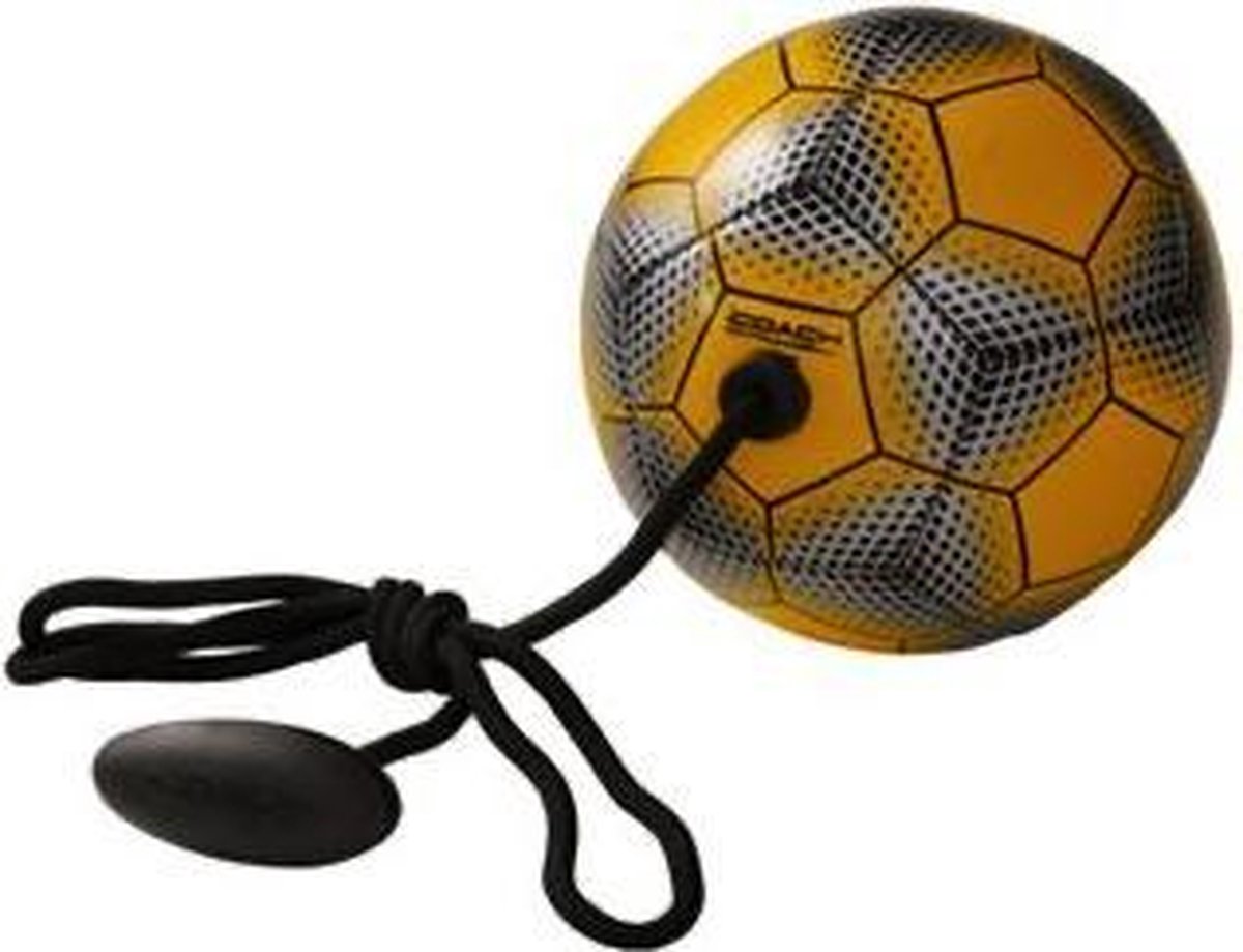 1200x919.jpg Sportec - Icoach Mini Trainingsbal 3.0 - Geel - Afbeelding 1
