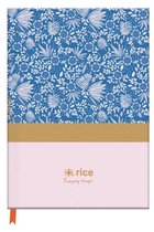Rice A5 Notitieboek - Blauw