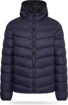 Pierre Cardin - Heren Jas winter Padded Jacket - Blauw - Maat L