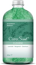 CareScent Cleanse Badzout | Bad Zout met Etherische Olie | Lavendel - Bergamot - Geranium | 650 gram