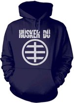 Hüsker Dü Hoodie/trui -XXL- Circle Logo 1 Blauw