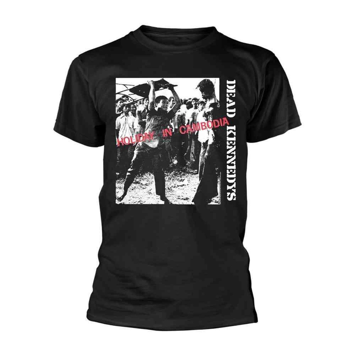 Dead Kennedys Heren Tshirt -XXL- Holiday In Cambodia Zwart