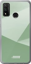 Huawei P Smart (2020) Hoesje Transparant TPU Case - Fresh Geometric #ffffff