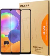 Full-Cover Screen Protector - Tempered Glass - Samsung Galaxy A31 - Zwart