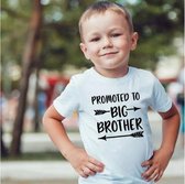Grote broer shirt - Big brother aankondiging T-shirt – Maat 146/152