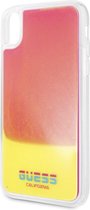 Guess Liquid Glow in the Dark Hard Case - Apple iPhone XR (6.1") - Geel
