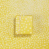 Paperoni - Blocks - luxe cadeaupapier - inpakpapier - rol met bijpassend koord - geel