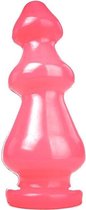 BubbleToys - Bowl - BubbleGum - dildo anaal groot Lengte: 33 cm diam. Top: 8,8 cm Med: 11,1 cm Base: 12,9 cm