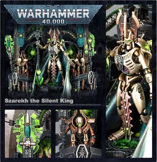 Thumbnail van een extra afbeelding van het spel Warhammer 40.000 Necrons Szarekh the Silent King