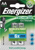 Energizer EN-EXTRE2300B2 Oplaadbare Nimh Batterij Aa 1.2 V Extreme 2300 Mah 2-blister