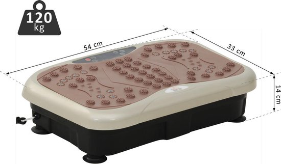 HOMCOM Fitness Trilplaat