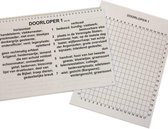 Grootletter Doorloop puzzel XL Voor Slechtzienden ( 3 sterren )