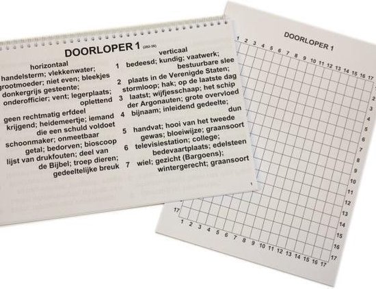 Oh bereiken berekenen Grootletter Doorloop puzzel XL Voor Slechtzienden ( 3 sterren ) | bol.com