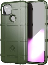 Google Pixel 4A 5G Hoesje Shock Proof Rugged Shield Groen