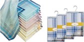 Zakdoeken - 40 x 40 cm - 100% katoen - 3 x 6 (180 stuks) - voordeelverpakking