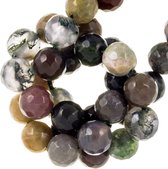 Indian Agate Facet Kralen (8 mm) 44 Stuks