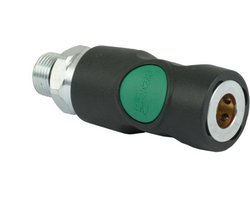 Prevost Metabo Veiligheidskoppeling ESI Euro 1/4" buitendraad groene knop