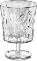 Koziol CLUB S Drinkglas 250ml crystal clear - Kunststof - Set van 8